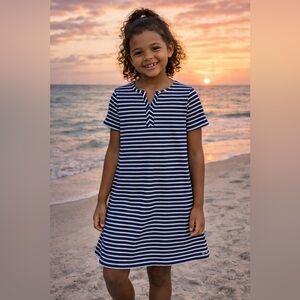 Vineyard Vines Blue and White Striped Top